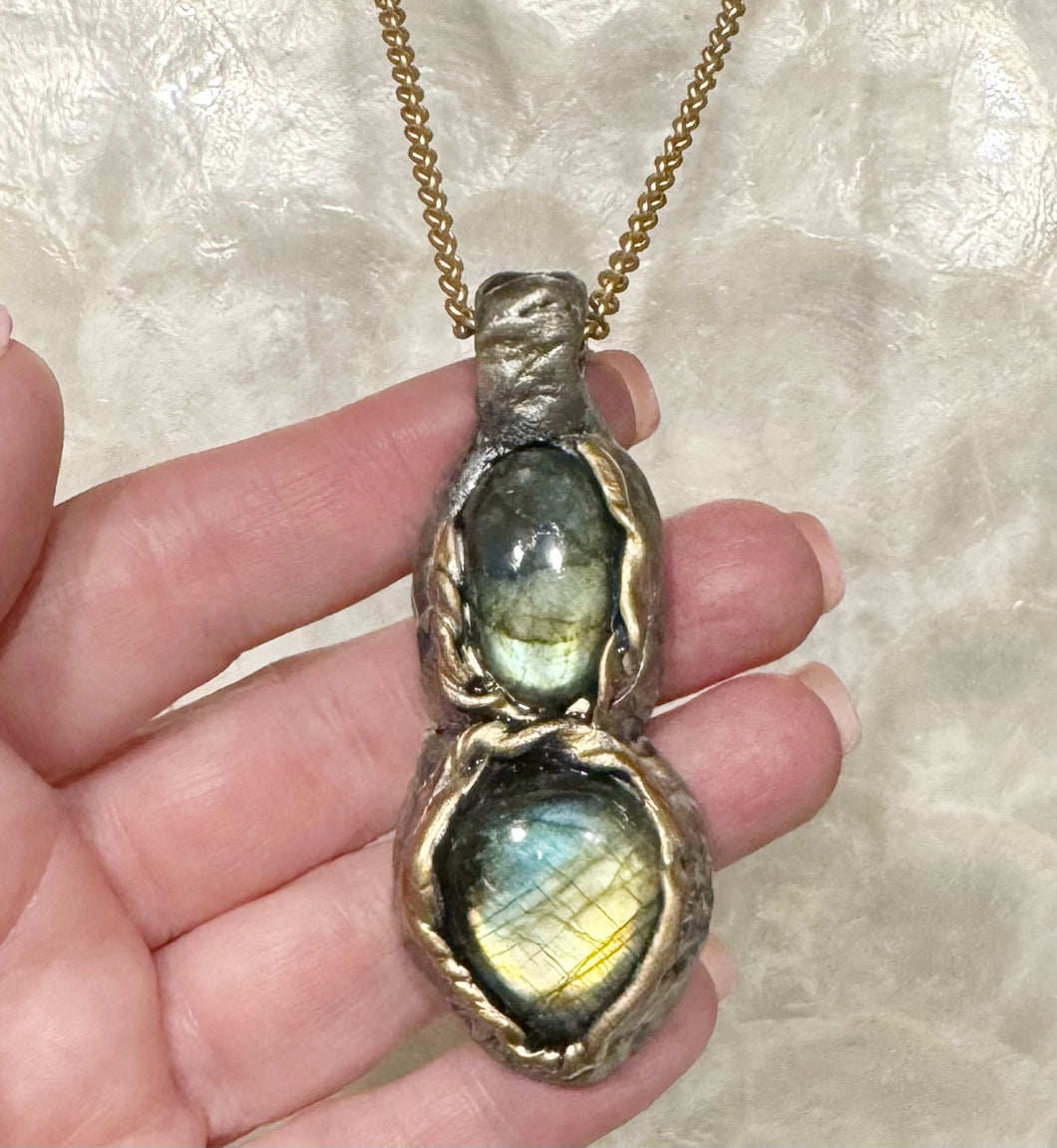 Divine Illumination Necklace / Labradorite